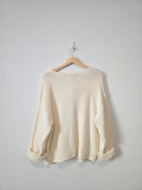 Vintage Eddie Bauer Chunky Cardigan (L)