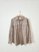 Vintage Abercrombie Plaid Flannel (S)