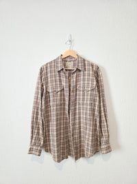 Vintage Abercrombie Plaid Flannel (S)