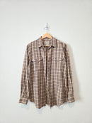 Vintage Abercrombie Plaid Flannel (S)