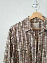 Vintage Abercrombie Plaid Flannel (S)