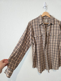 Vintage Abercrombie Plaid Flannel (S)