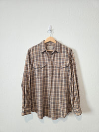 Vintage Abercrombie Plaid Flannel (S)