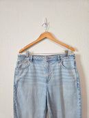 Light Wash Straight Mom Jeans (14)