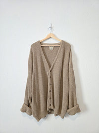 Vintage Chunky Knit Cardigan (XXL)