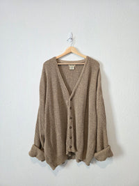 Vintage Chunky Knit Cardigan (XXL)