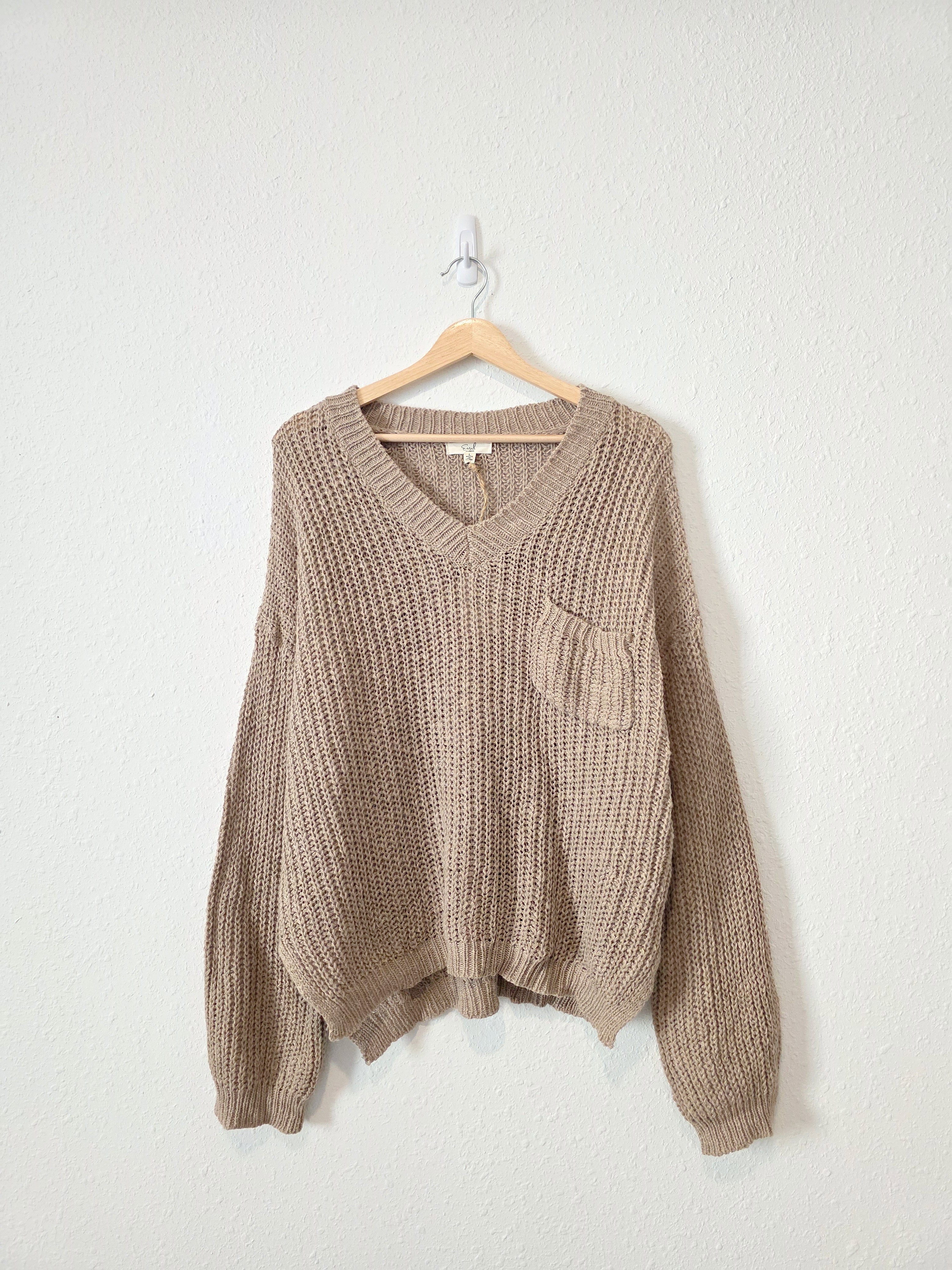 NEW Easel Chunky Oversized Sweater (L)