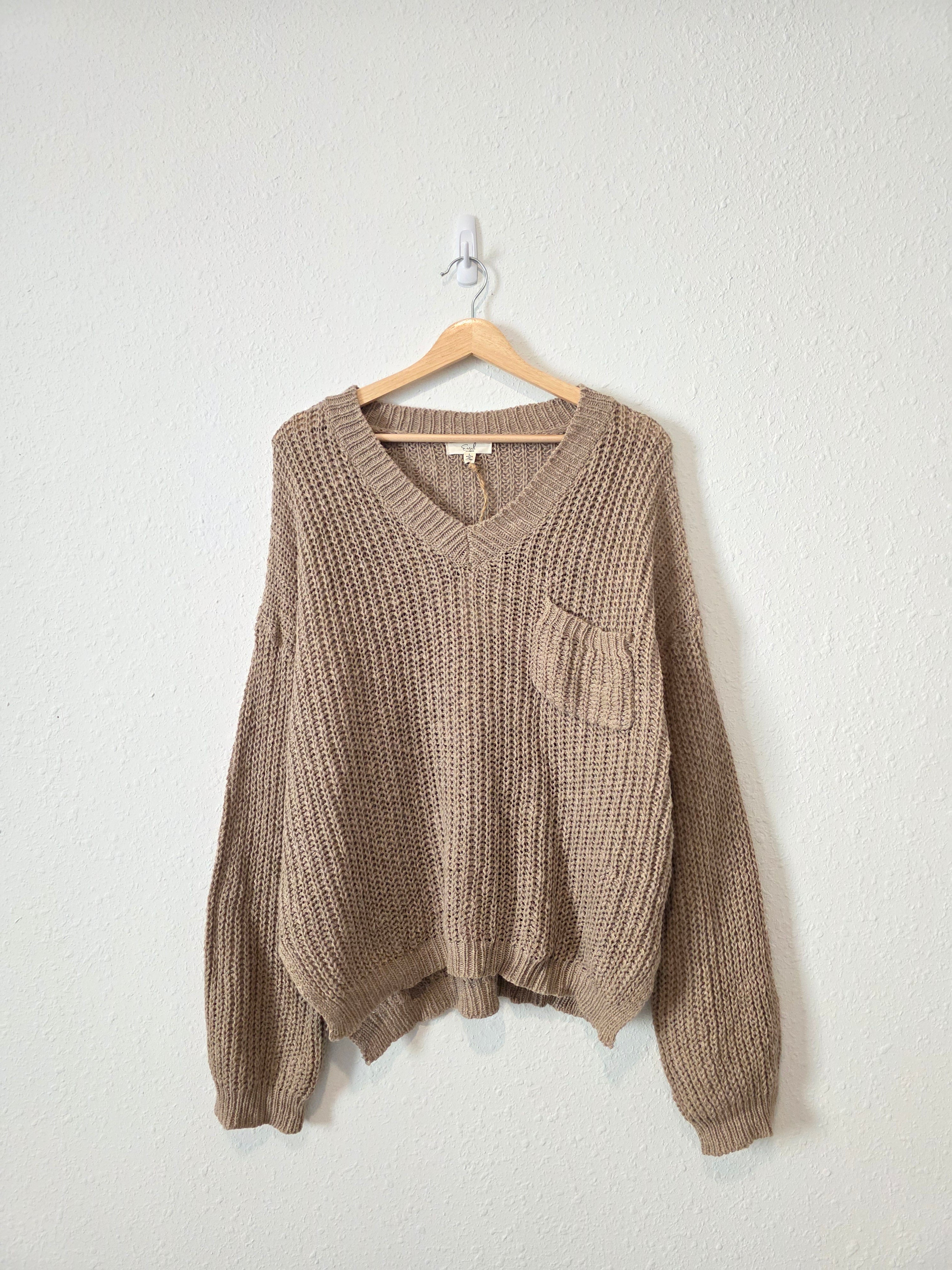 NEW Easel Chunky Oversized Sweater (L)