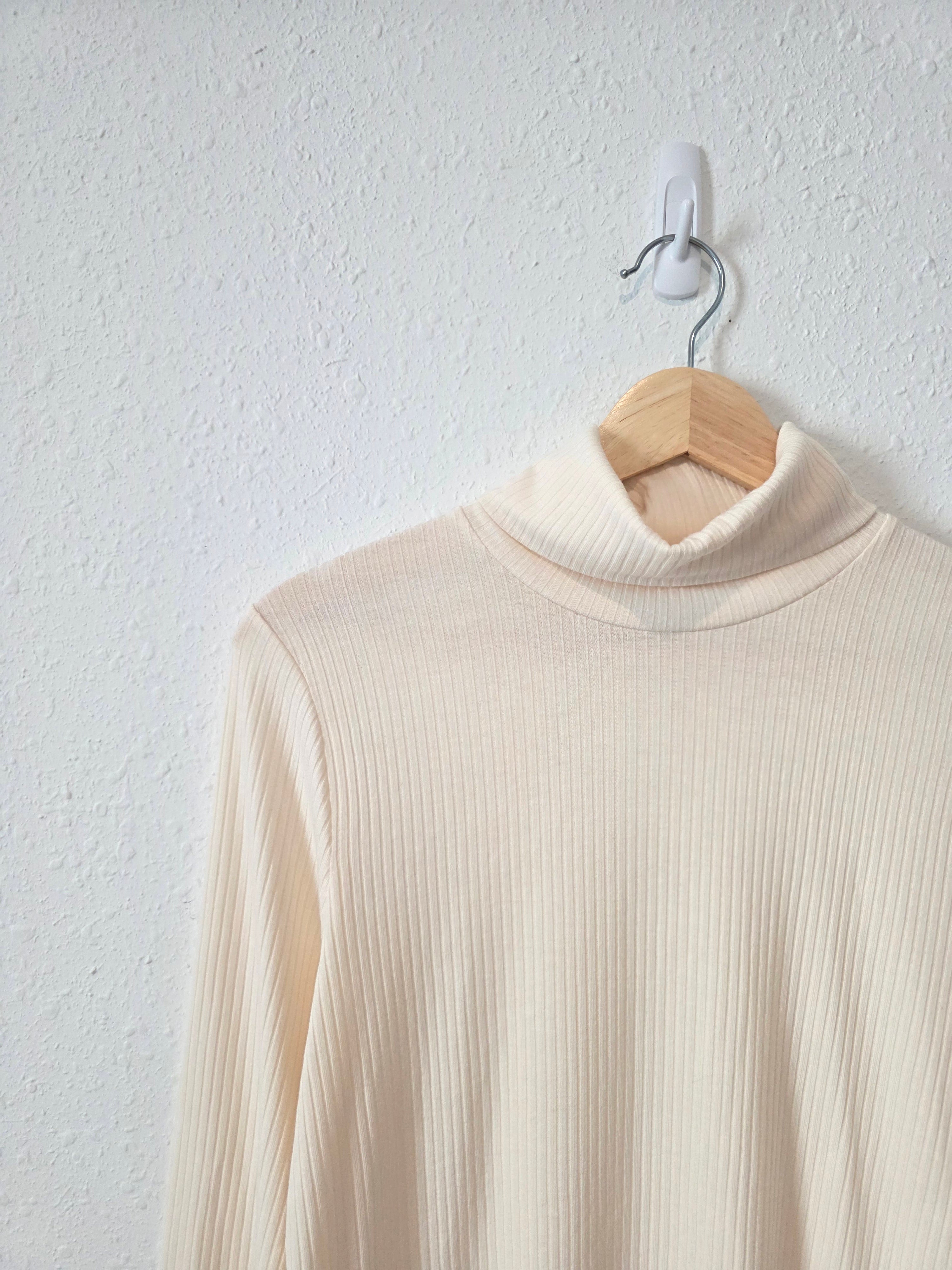 Madewell Ribbed Turtleneck Top (M)