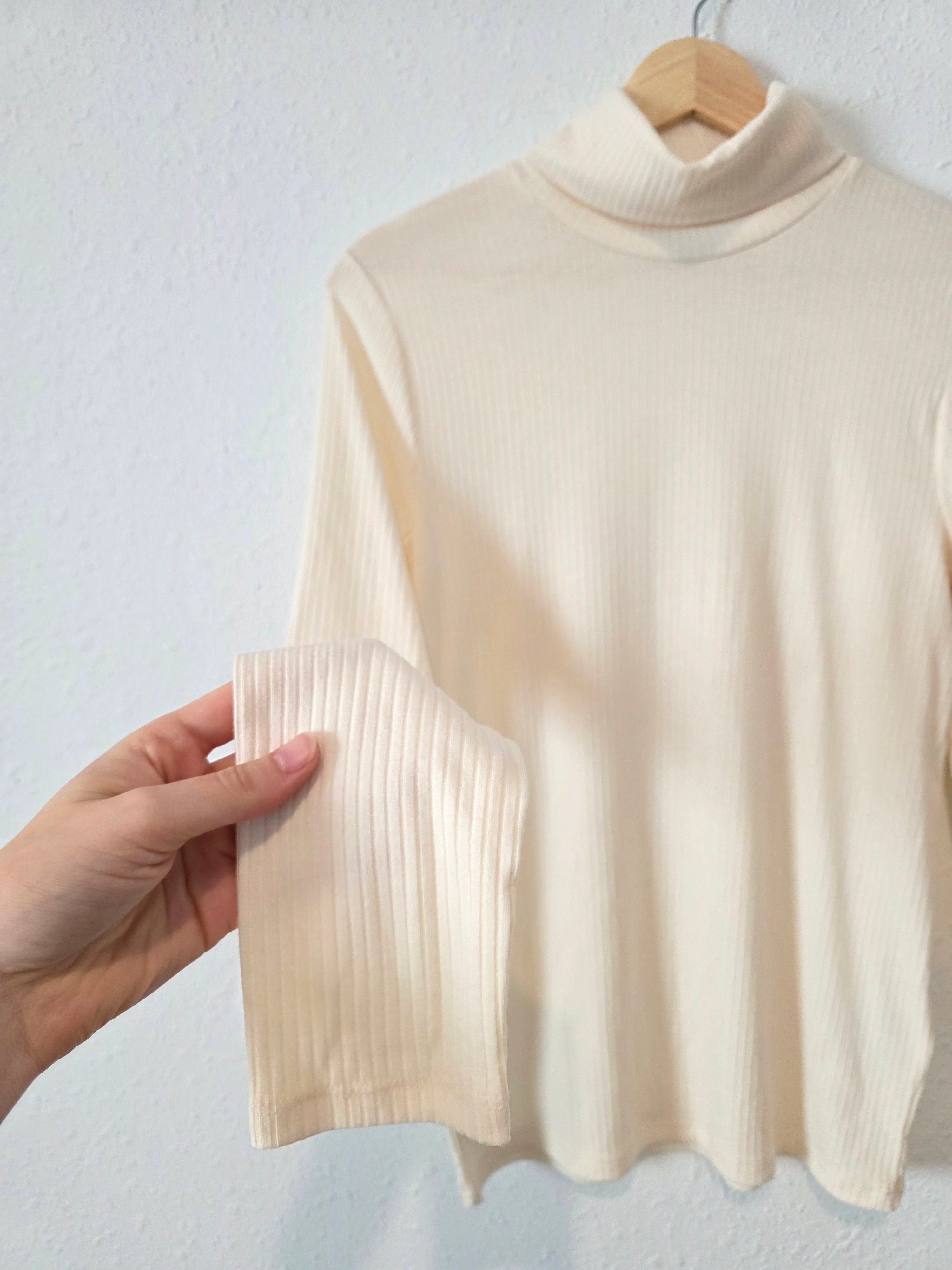 Madewell Ribbed Turtleneck Top (M)