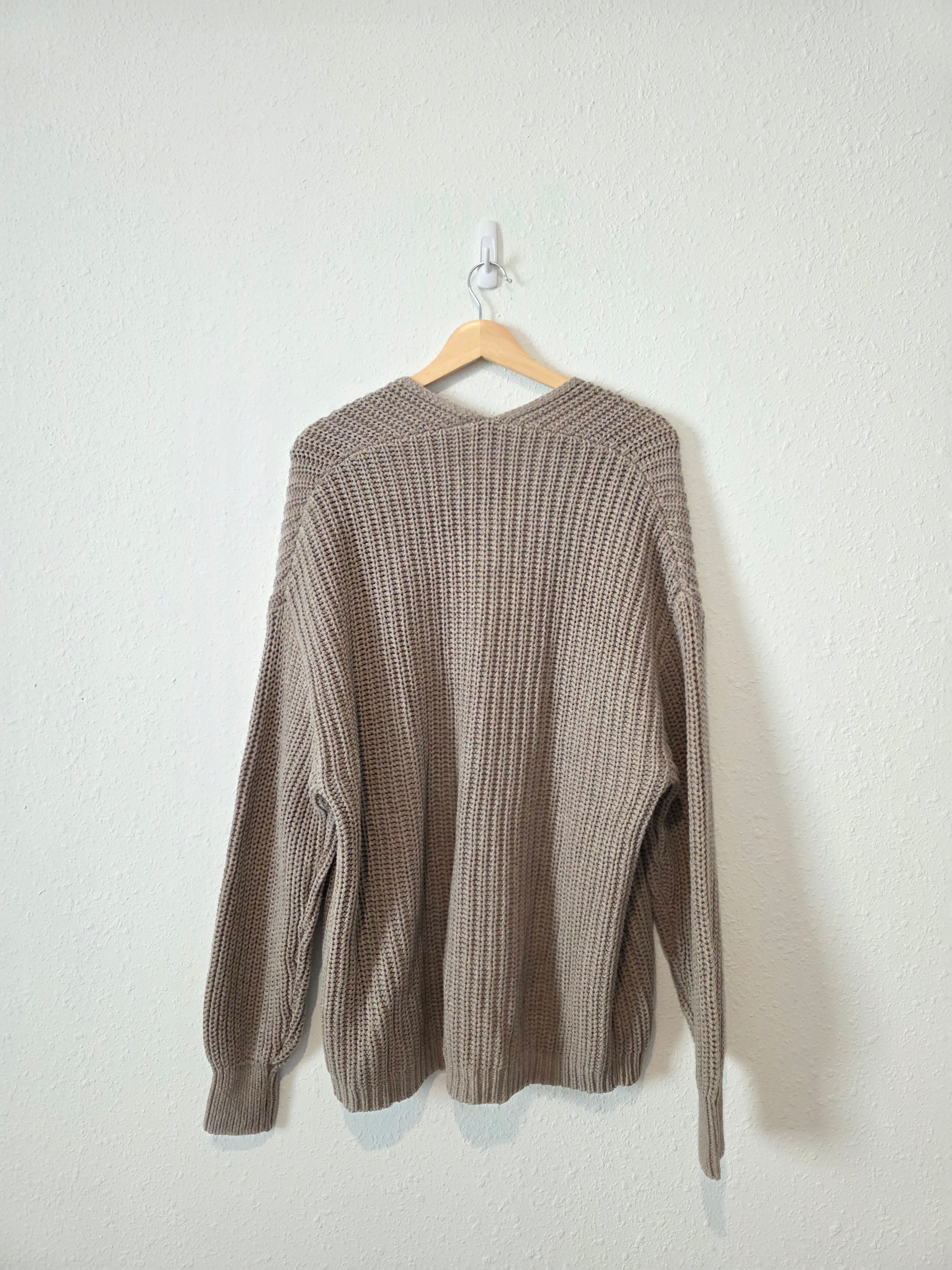 Z Supply Chunky Cardigan Sweater (L)