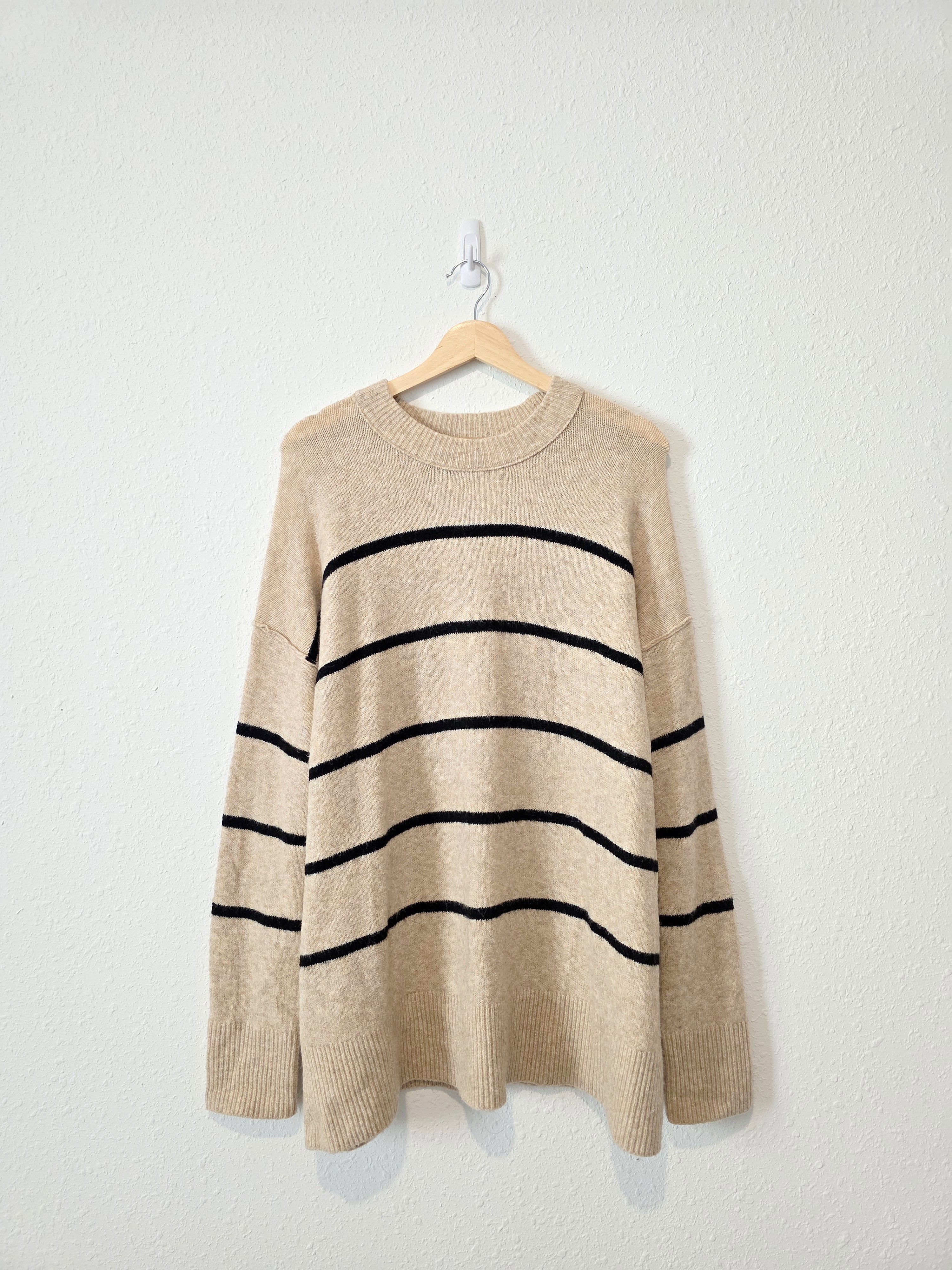 Aerie Striped Oversized Sweater (M)