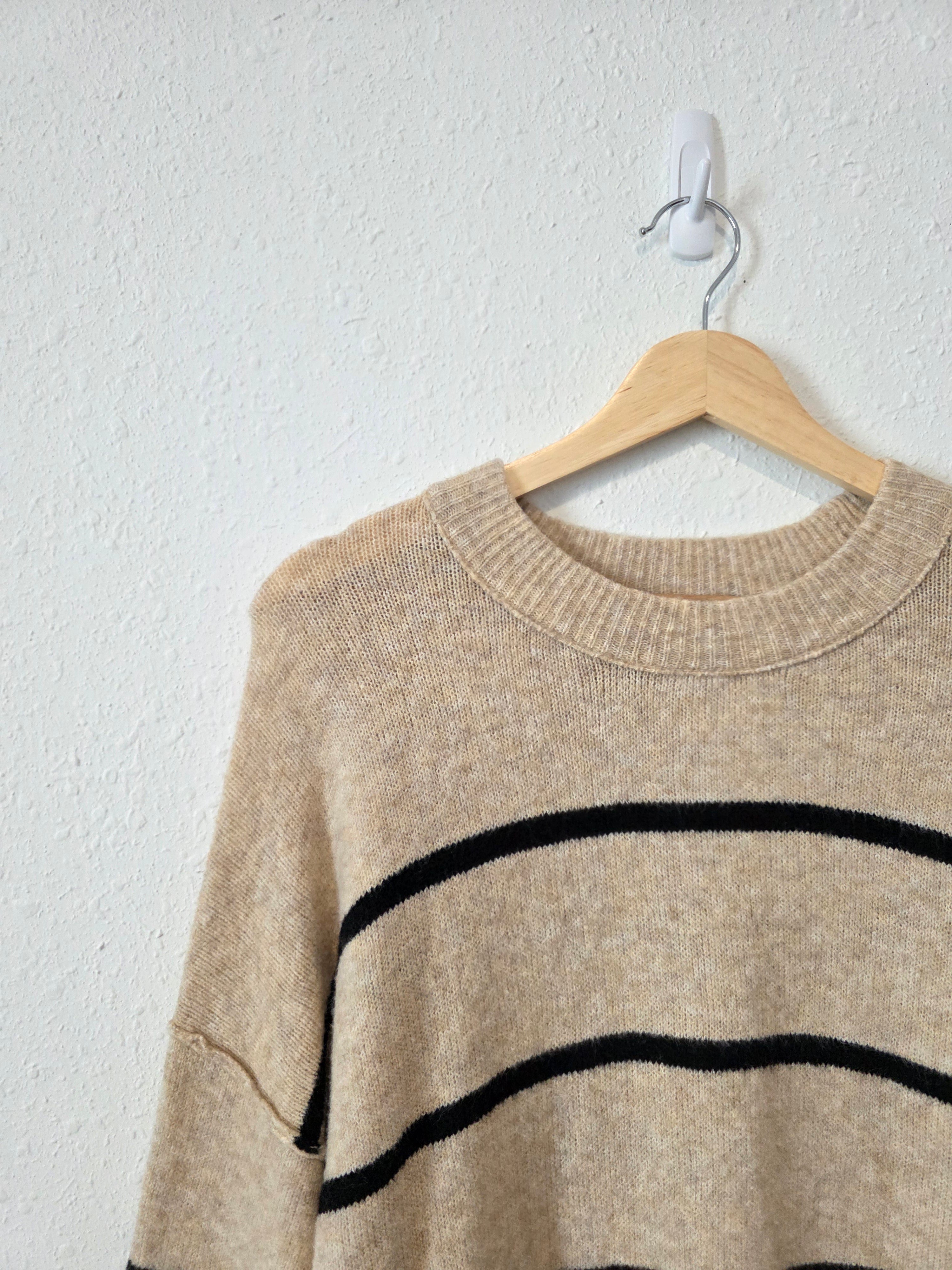 Aerie Striped Oversized Sweater (M)