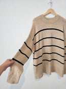 Aerie Striped Oversized Sweater (M)