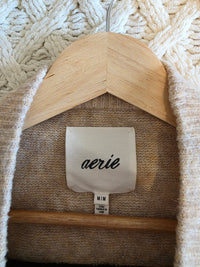 Aerie Striped Oversized Sweater (M)