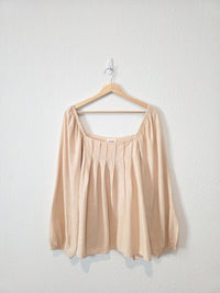 Hayden Linen Blend Top (1X)