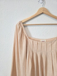 Hayden Linen Blend Top (1X)