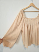 Hayden Linen Blend Top (1X)