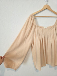 Hayden Linen Blend Top (1X)