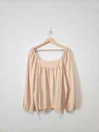 Hayden Linen Blend Top (1X)