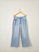 Vervet Light Wash Wide Leg Jeans (30)