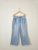 Vervet Light Wash Wide Leg Jeans (30)