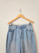 Vervet Light Wash Wide Leg Jeans (30)