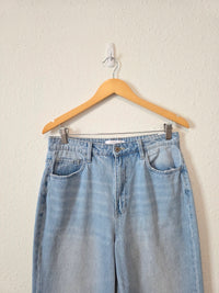 Vervet Light Wash Wide Leg Jeans (30)