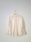 NEW Urban Outfitters Tie Front Cotton Blouse (M)
