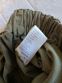 Free People Olive Corduroy Barrel Pants (L)