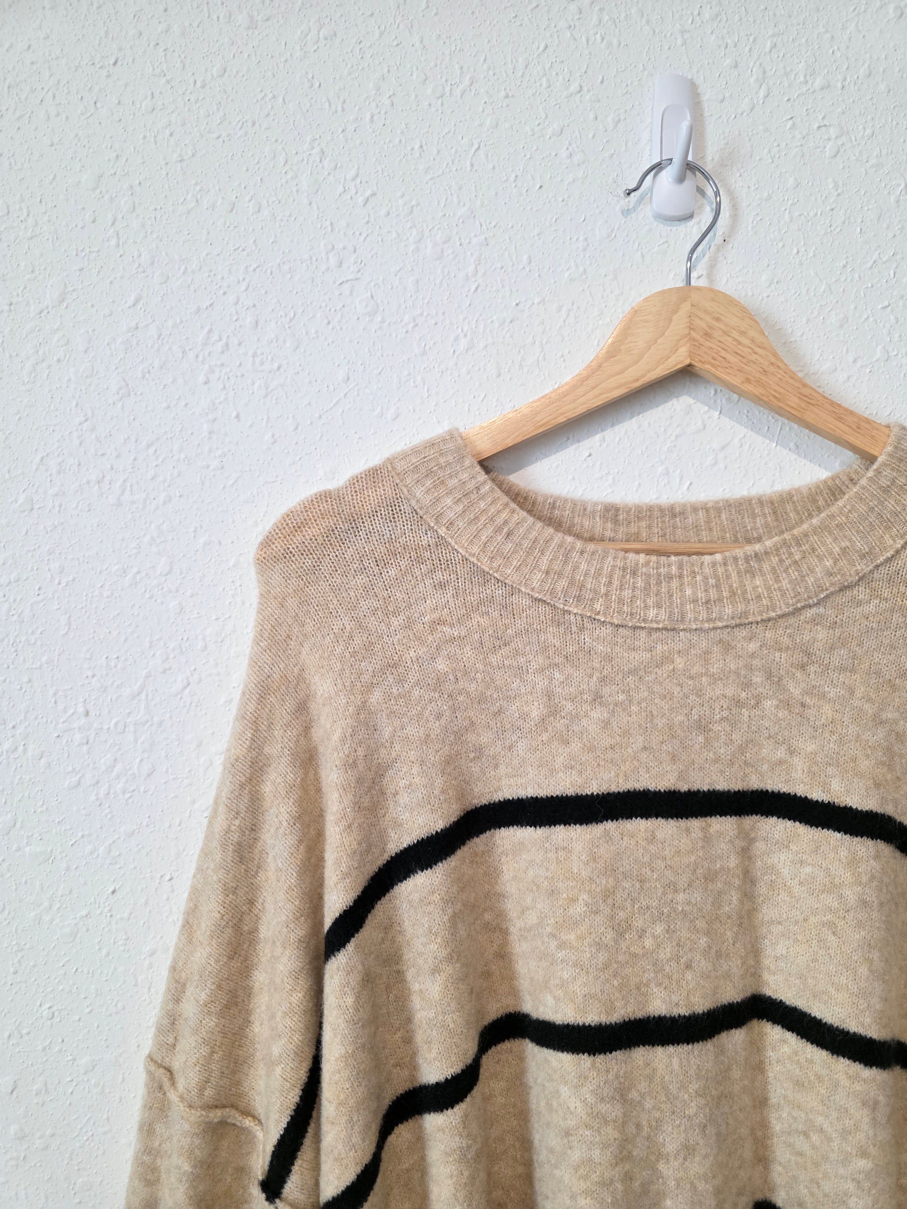 Aerie Oversized Striped Sweater (XXL)