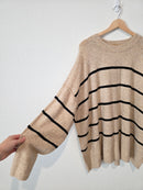 Aerie Oversized Striped Sweater (XXL)