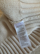J.Crew Oat Cotton Turtleneck Sweater (S)