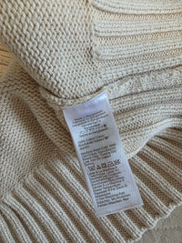 J.Crew Oat Cotton Turtleneck Sweater (S)