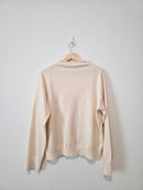 Wishlist Cream Mockneck Sweater (L)