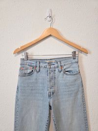 Levi's Light Wash Wedgie Straight Jeans (26)