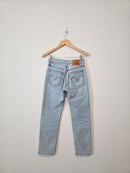 Levi's Light Wash Wedgie Straight Jeans (26)