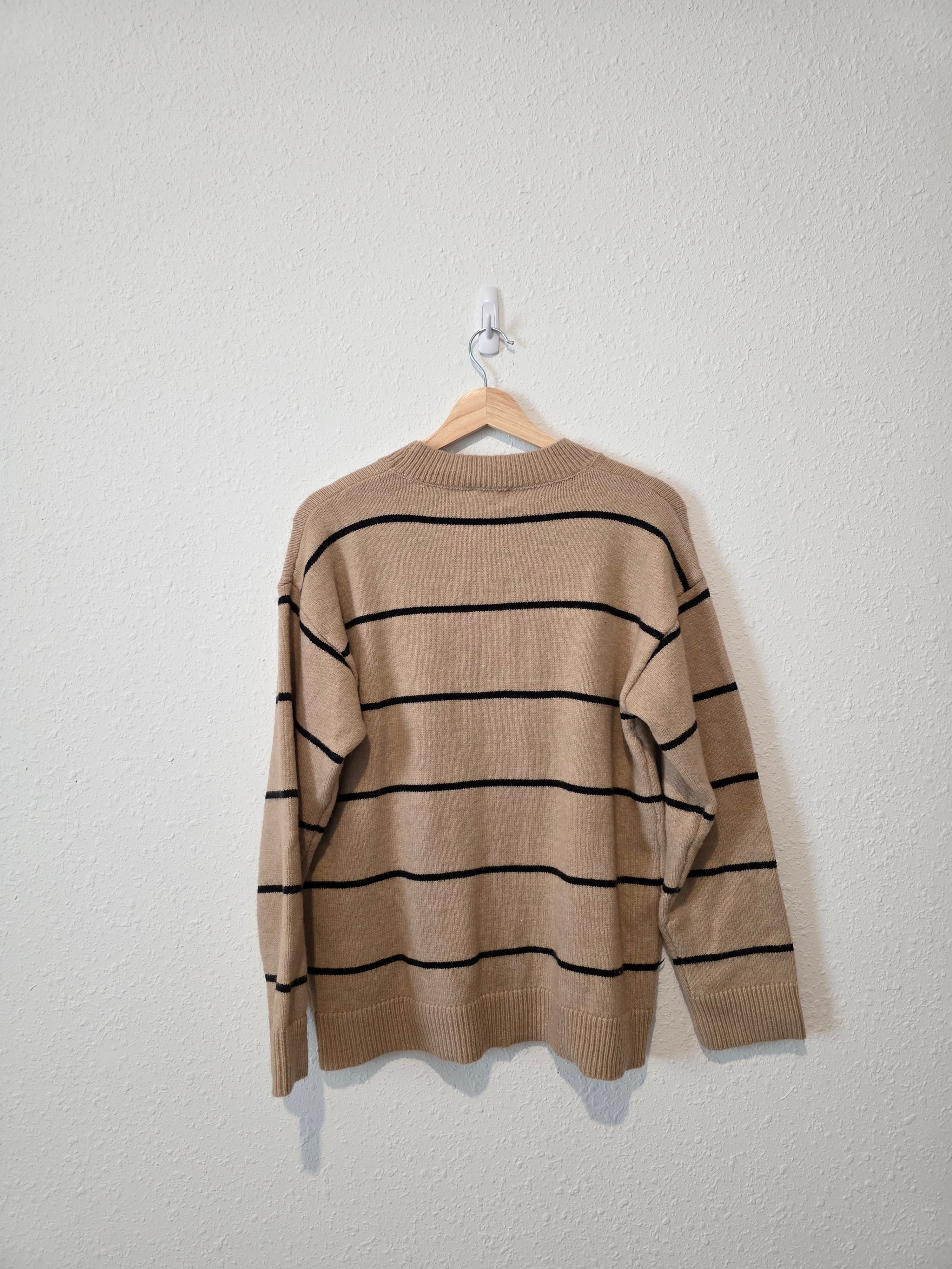 La Miel Striped Crewneck Sweater (M)
