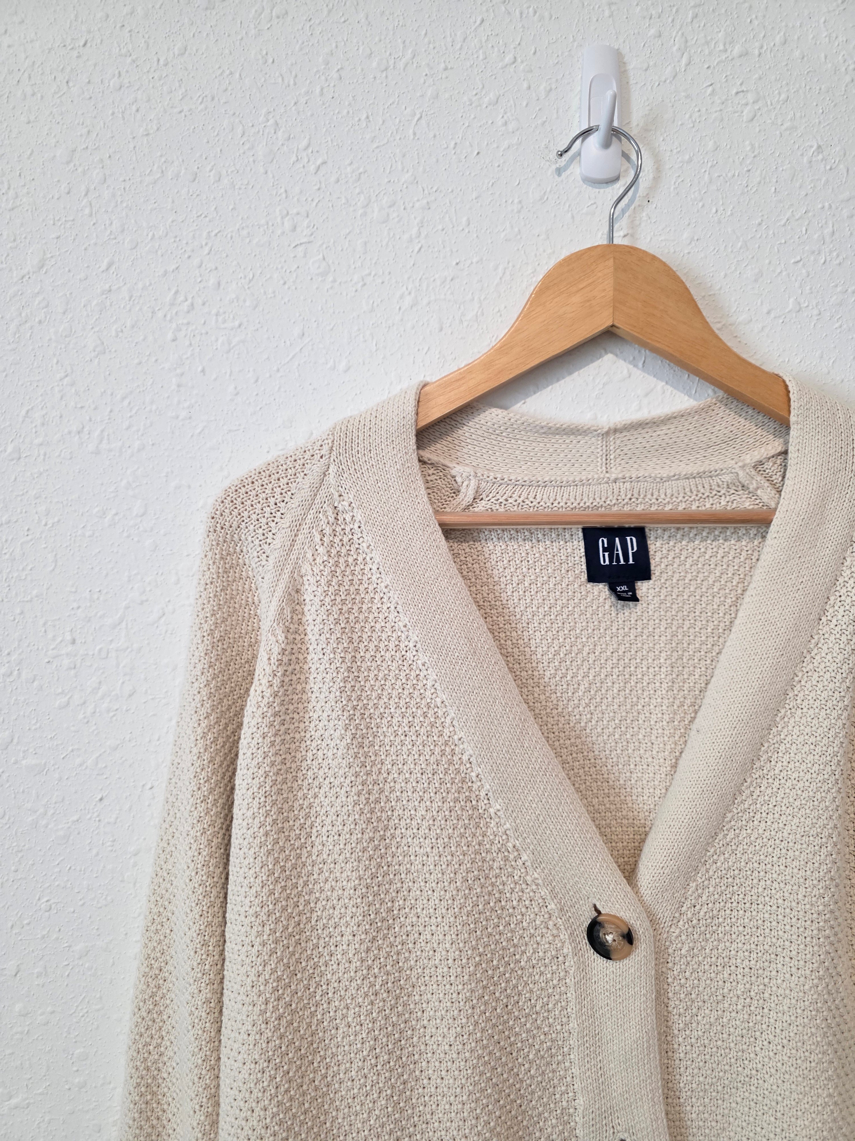 NEW Gap Cotton Cardigan Sweater (XXL)