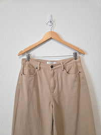 Hidden Neutral Wide Leg Jeans (28)