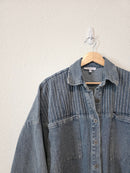 Oversized Denim Shirt Jacket (3X)