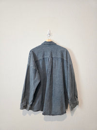 Oversized Denim Shirt Jacket (3X)