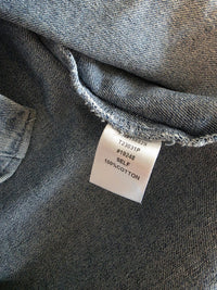 Oversized Denim Shirt Jacket (3X)