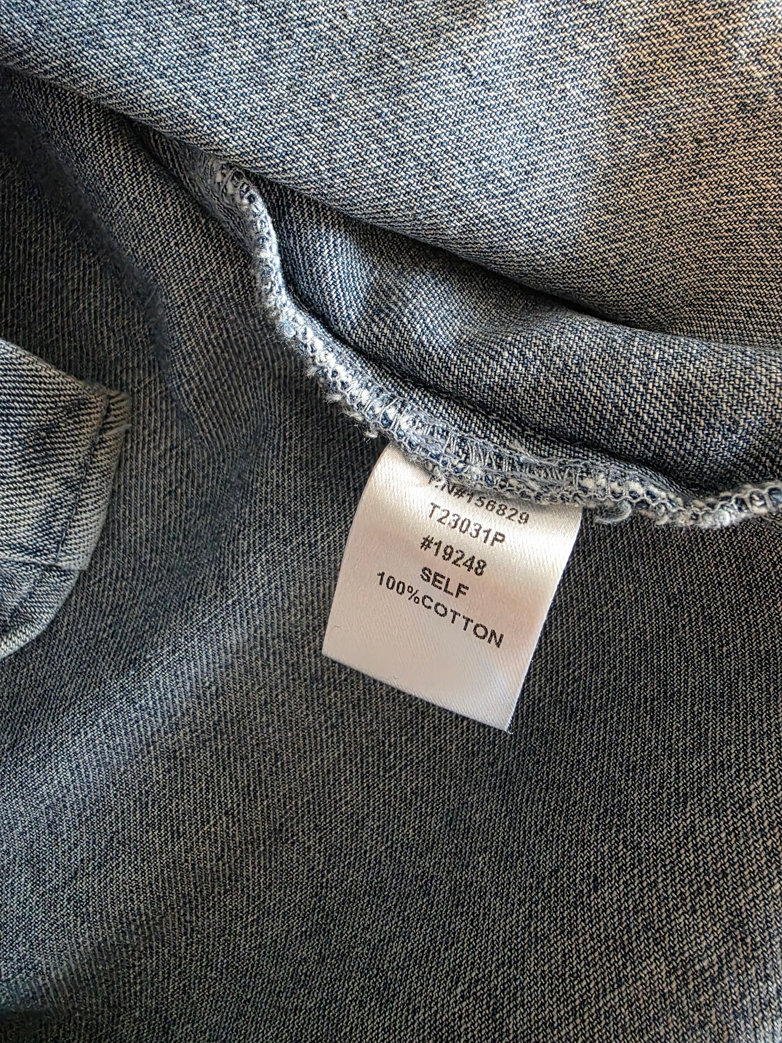 Oversized Denim Shirt Jacket (3X)