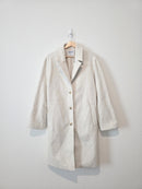 NEW Button Front Collared Peacoat (XL)