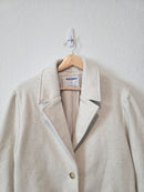 NEW Button Front Collared Peacoat (XL)