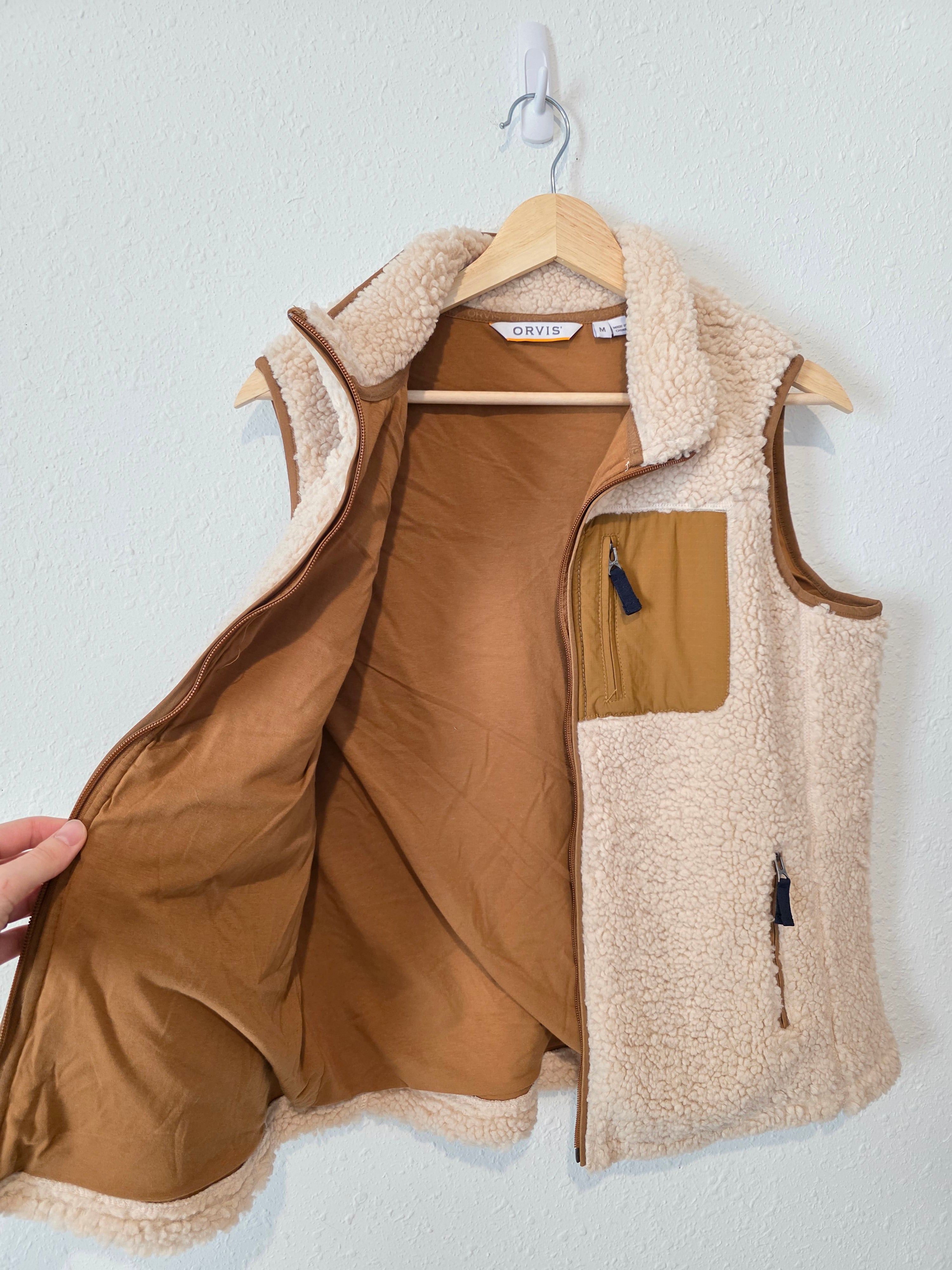Orvis Sherpa Zip Up Vest (M)