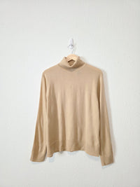Vintage Merino Wool Turtleneck Sweater (XL)