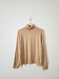 Vintage Merino Wool Turtleneck Sweater (XL)