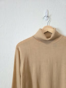 Vintage Merino Wool Turtleneck Sweater (XL)